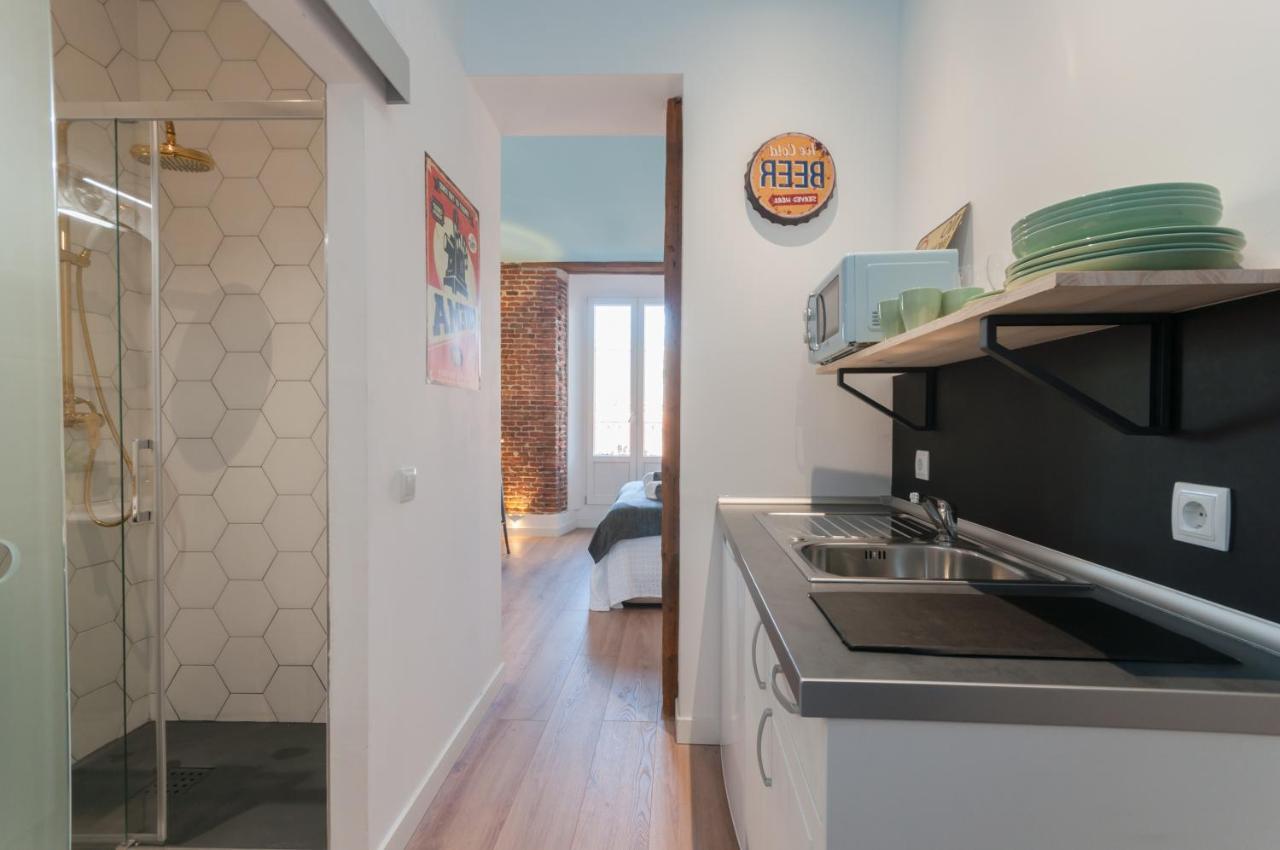 ººps New Atocha Studio ºº Madrid Bagian luar foto